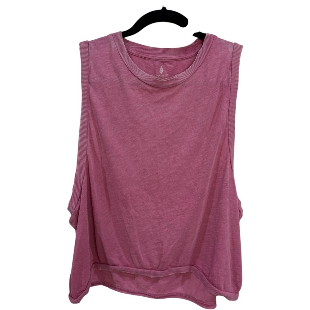 FP Movement by Free People Magenta Disco Love Tank Size L